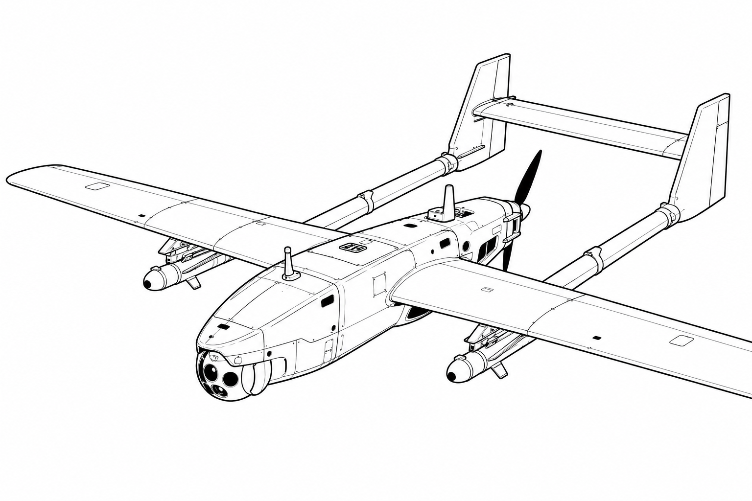 Skvorets Skarlov military drone profile image